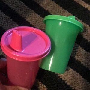 Tupperware 💖💚cup